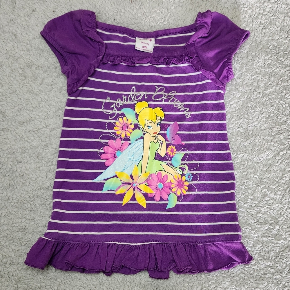 Vintage Purple Tinkerbell Top 18mo